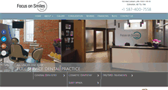 Desktop Screenshot of focusonsmiles.ca